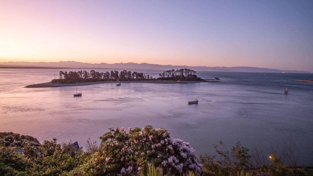 Landscape. Nelson Bay South Island New Zealand