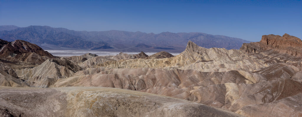 Landscape Pano of Zabriskie point